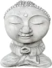  Product image 3 of the product “Nima - Sitting monk with big head, 20 cm H | cast stone ”